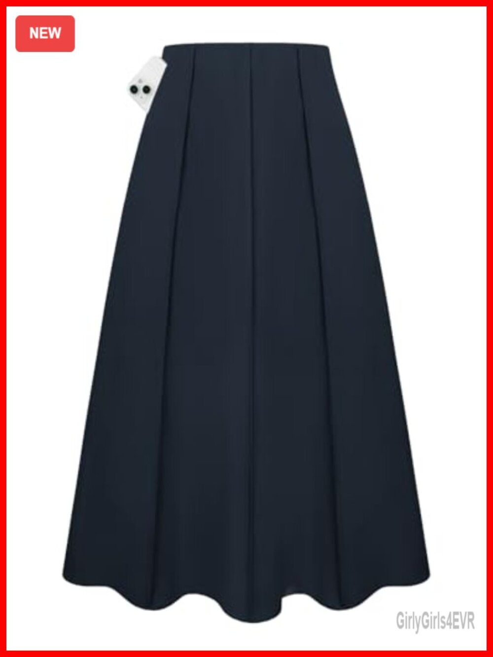Linen Maxi Skirt High Waist A-Line with Pockets Flowy Long Summer Casual